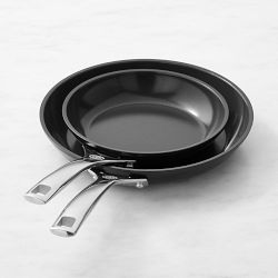 Le Creuset Ceramic Nonstick Fry Pan Set, 8&quot; &amp; 10&quot;
