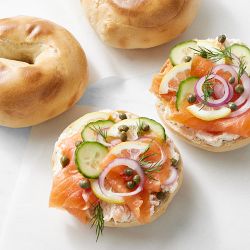 SeaBear Smoked Salmon and Bagel Breakfast Box