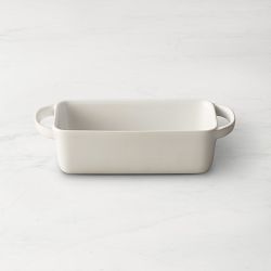Williams Sonoma Essential Stoneware Loaf Pan, White