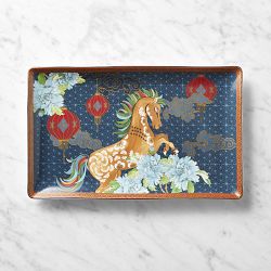 Lunar New Year Small Rectangular Tray, Horse