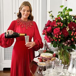 AERIN x Williams Sonoma Home Silver Scalloped Vase