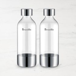 Breville InFizz Large Spare Bottle, Set of 2
