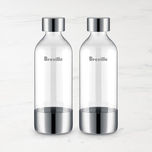 Breville InFizz Large Spare Bottle, Set of 2