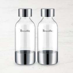 Breville InFizz Small Spare Bottle, Set of 2