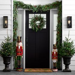 Outdoor Red &amp; Green Nutcracker