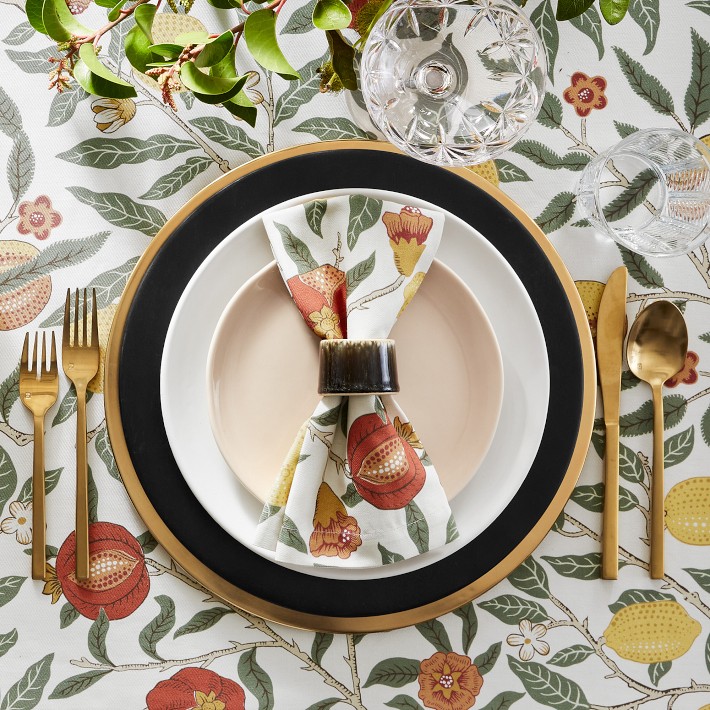 Morris & Co. x Williams Sonoma Bluebell Tablecloth | Williams Sonoma