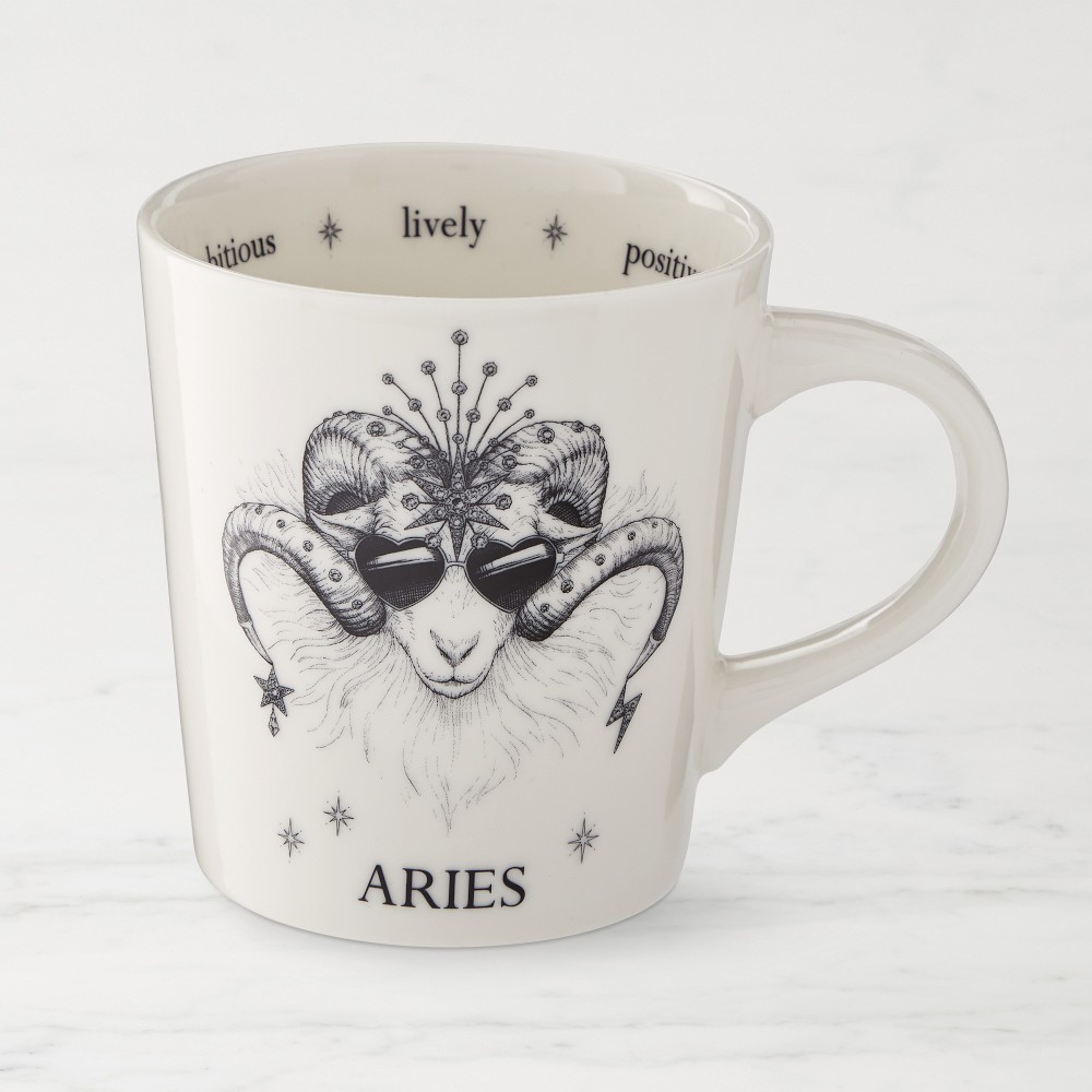 Rory Dobner x Williams Sonoma Zodiac Mug, Aries - Aries