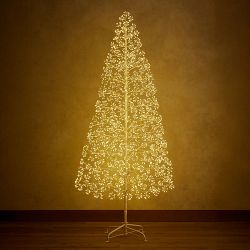 Balsam Hill Outdoor Cluster Fairy Starburst Tree