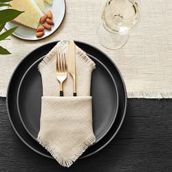 Fringed Napkins, Set of 4
