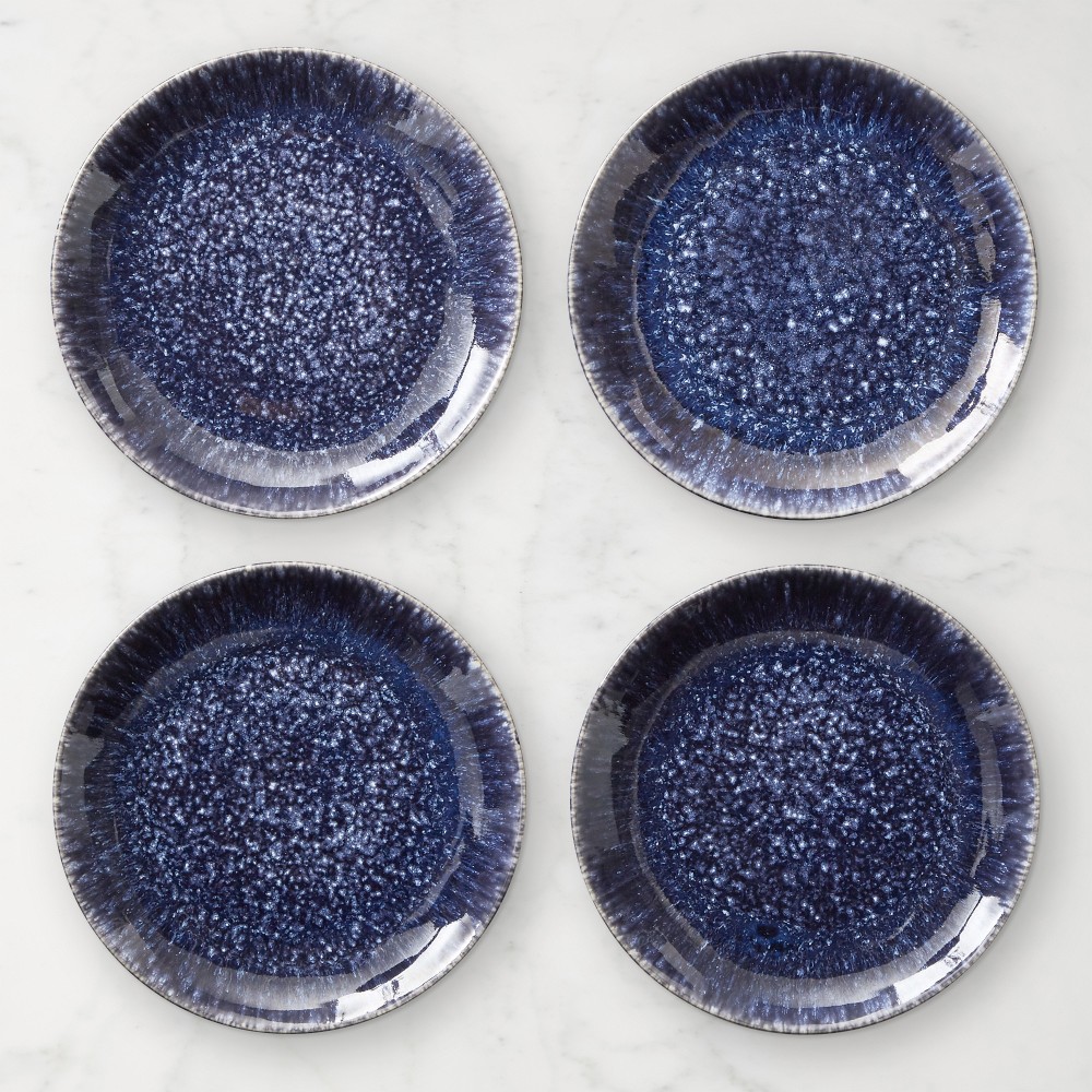 Cyprus Reactive Glaze Salad Plates (4)