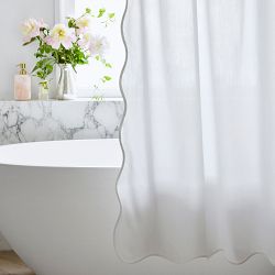 AERIN x Williams Sonoma Home Scallop Shower Curtain