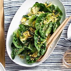 Cyprus Reactive Glaze Small Oval Platter