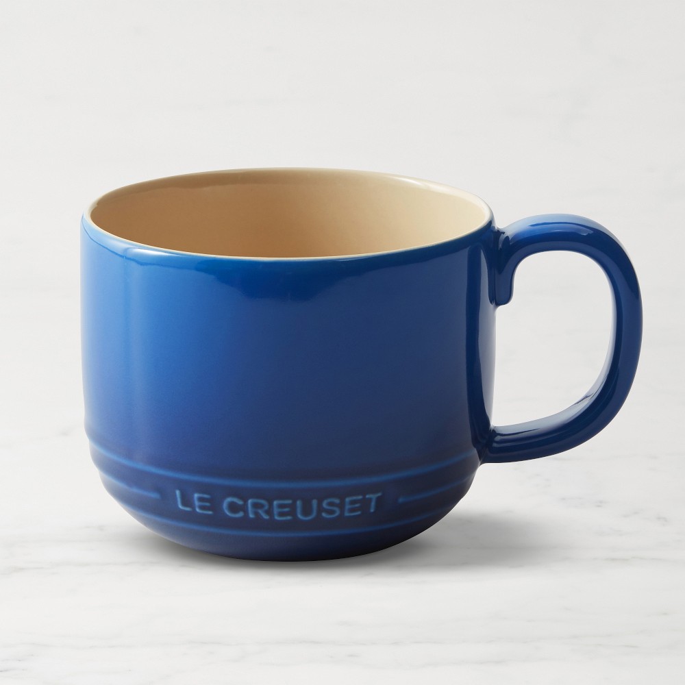 Le Creuset San Francisco Coupe Mugs, Set of 4 - Lapis