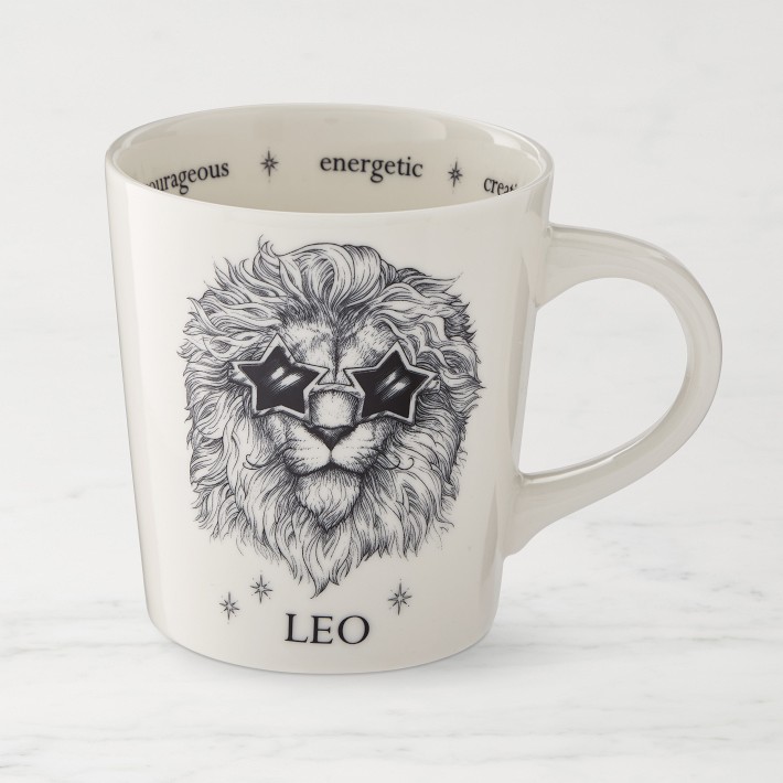 Rory Dobner Zodiac Coffee Mug | Leo Mug | Williams Sonoma