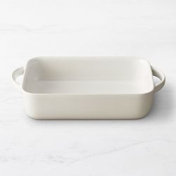 Essential Rectangular Baker, 10" x 7", White