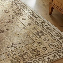 Everly Hand Knotted Rug, Beige