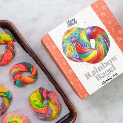 DIY Rainbow Bagel Making Kit