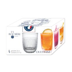 La Rochere Ouessant Tumblers, 10-oz, Set of 6