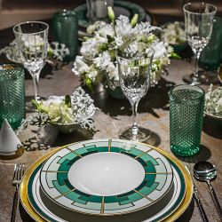 Vista Alegre Bicos Water Goblets, 9-oz, Set of 4