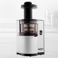 Omega Vertical Masticating Juicer, Silver