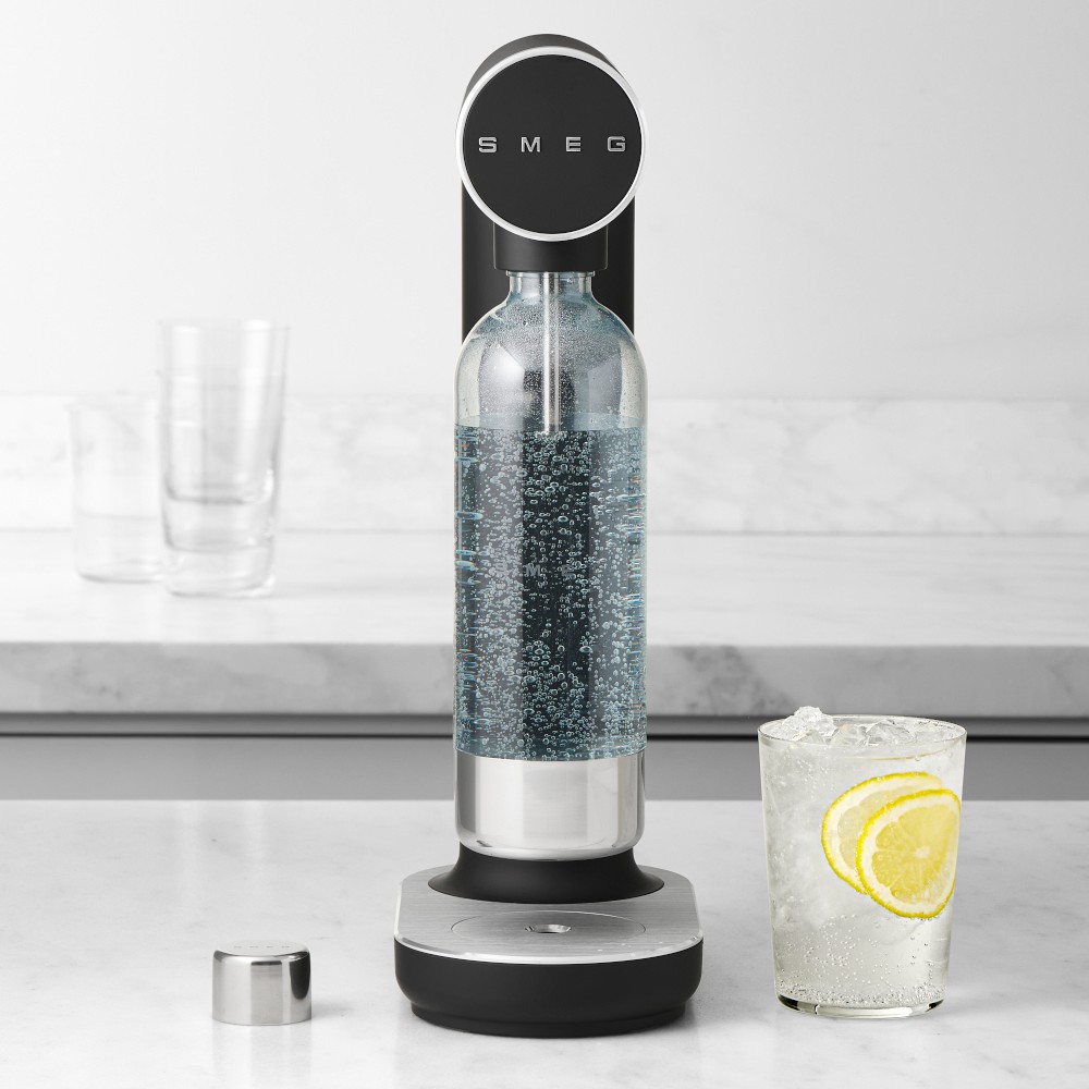 SMEG Sparkling Water Maker - Matte Black