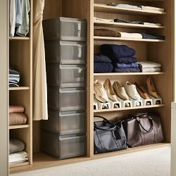 Joseph Joseph ShoeCase 6-piece Gray Shoe Storage Box