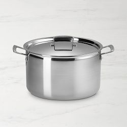 Le Creuset Classic Stainless-Steel Stockpot, 10-Qt.