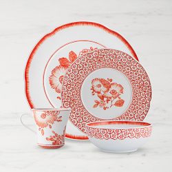 Oscar De La Renta Coralina 4-Piece Dinnerware Set