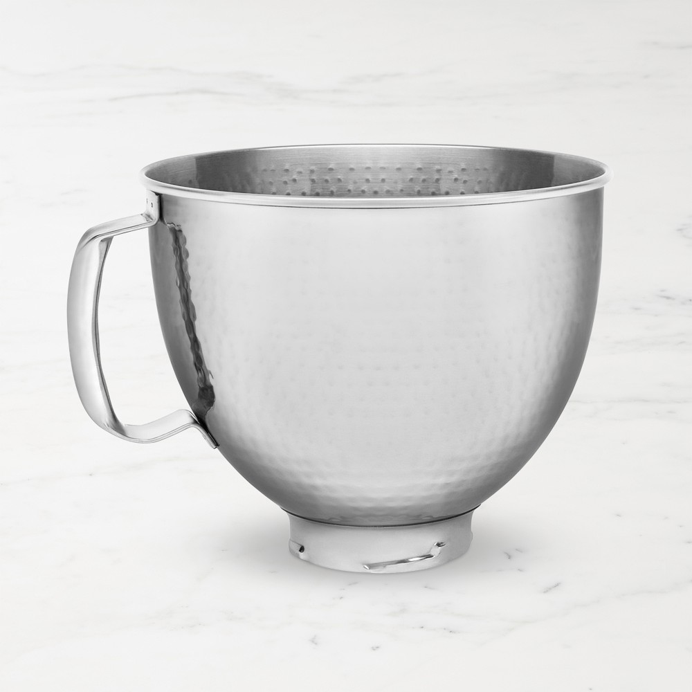 KitchenAid® Hammered Bowl, Stainless-Steel, 5-qt - Stainless-Steel, 5-qt