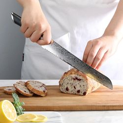 Cangshan Kuro Bread Knife, 9"
