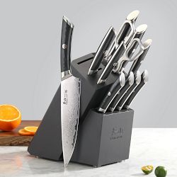 Cangshan Kuro Knife Block, Set of 12