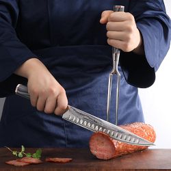 Cangshan Yari Carving Set with Ashwood Box, Set of 2