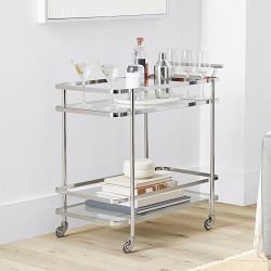 Truman Rectangular Bar Cart (32")