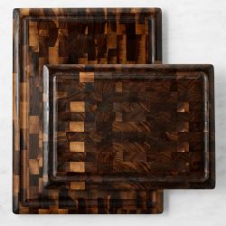 Williams Sonoma End-Grain Cutting &amp; Carving Board, Walnut