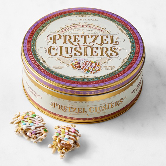 Williams Sonoma Celebration Caramel Pretzel Clusters | Williams Sonoma