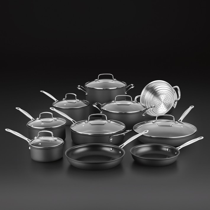 Cuisinart Chef's Classic Nonstick Hard Anodized 17-Piece Cookware