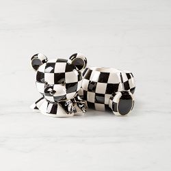 MacKenzie-Childs Courtly Bear Cookie Jar