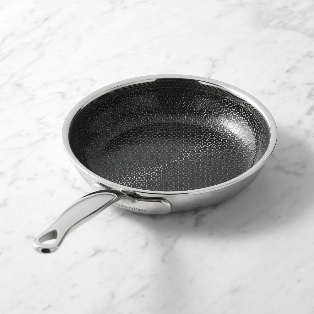GreenPan™ Premiere Max Hybrid Stainless-Steel Ceramic Nonstick Fry Pans