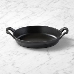 Staub Enameled Cast Iron Oval Gratin, 8"