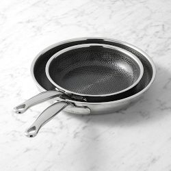 GreenPan Premiere Max Stainless-Steel Ceramic Nonstick Hybrid Fry Pan Set, 8" & 10"