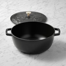 Staub Enameled Cast Iron Essential French Oven with Horse Lid, 5-Qt.