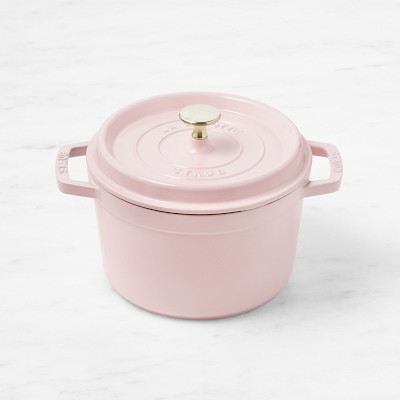 Staub Pink Peony Collection Cookware | Williams Sonoma