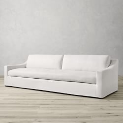 Ghent Slope Arm Slipcovered Sofa (70&quot;-108&quot;)