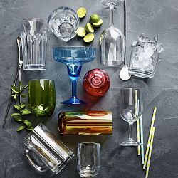 DuraClear® Tritan Outdoor Highball Glasses, Set of 6, Clear