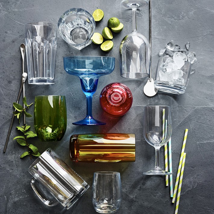 DuraClear® Tritan Outdoor Highball Glasses, 6 | Williams Sonoma