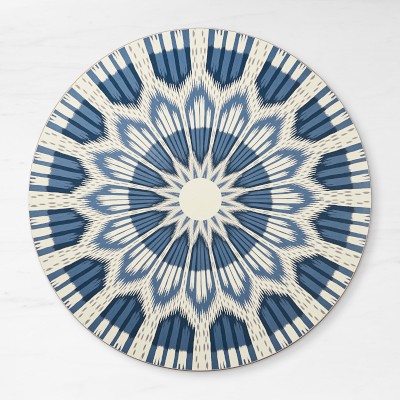 No.1128・1125【chuchumama２点セット】 Schumacher Ikat Hard Placemat | Williams Sonoma