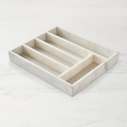 Marble Silverware Tray