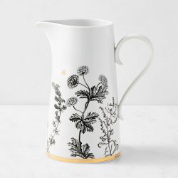 Honeycomb Porcelain Pitcher
