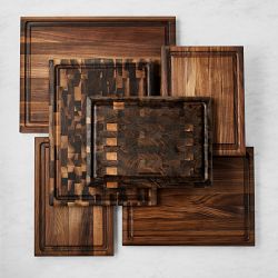 Williams Sonoma Edge-Grain Cutting &amp; Carving Board, Walnut