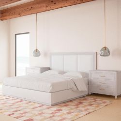 Majorca 3-Drawer Nightstand (34")